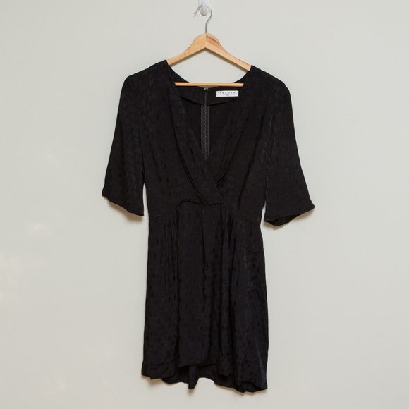 Black Sandro Dress size 1 - Picture 1 of 5